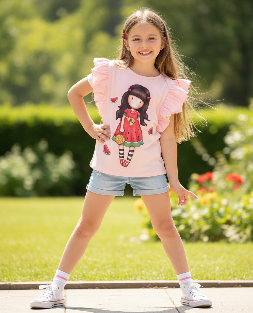 Santoro Gorjuss - Every Summer Has a Story - Dievčenské tričko SA63003