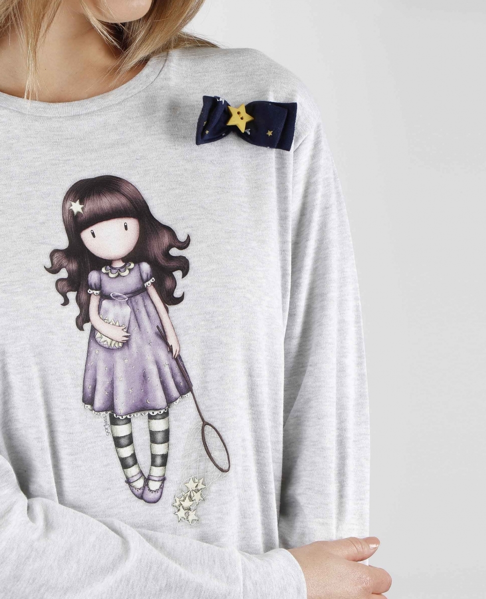 Santoro Gorjuss - Catch a Falling Star - Dámske pyžamo dlhé 56607