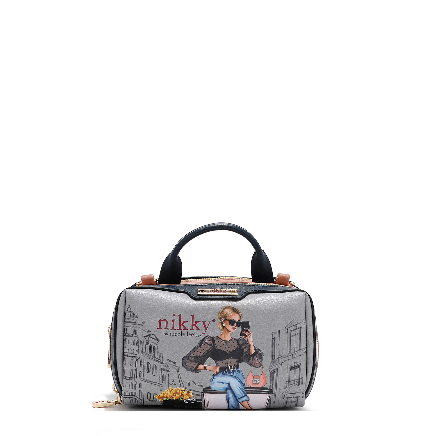 NIKKY by Nicole Lee crossbody kabelka malá Urban Coffee Dream NK22535-UCD