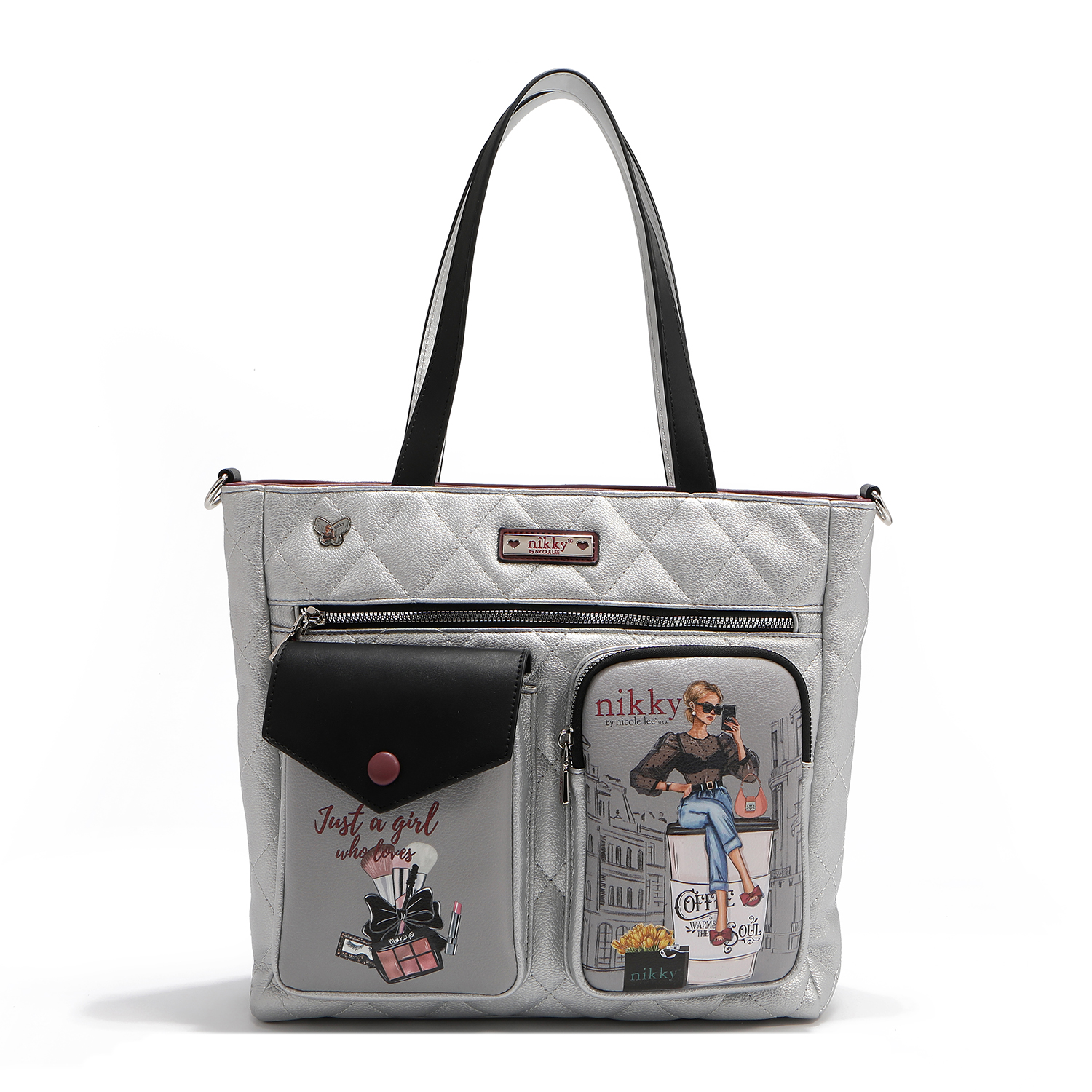 NIKKY by Nicole Lee kabelka do ruky Urban Coffee Dream NK12914-UCD