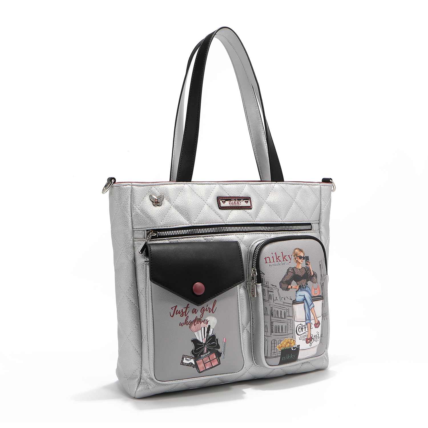 NIKKY by Nicole Lee kabelka do ruky Urban Coffee Dream NK12914-UCD