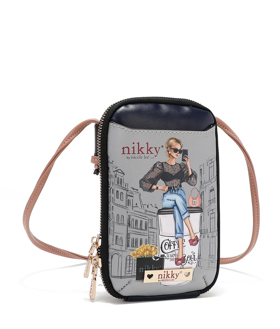 NIKKY by Nicole Lee kabelka malá Urban Coffee Dream NK24006-UCD