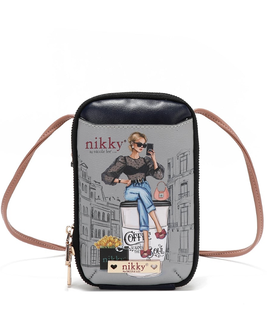 NIKKY by Nicole Lee kabelka malá Urban Coffee Dream NK24006-UCD