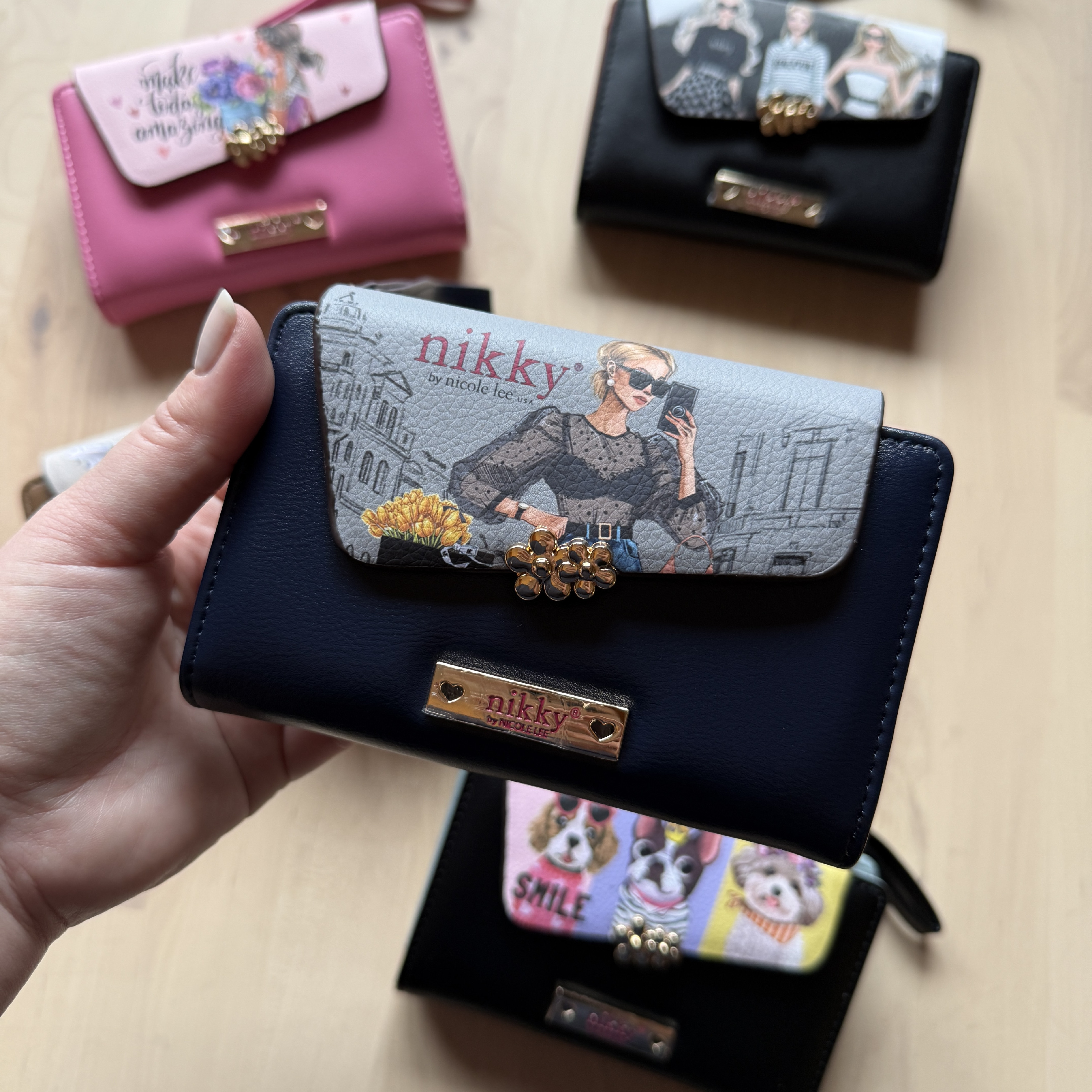 NIKKY by Nicole Lee peňaženka Urban Coffee Dream NK24005-UCD