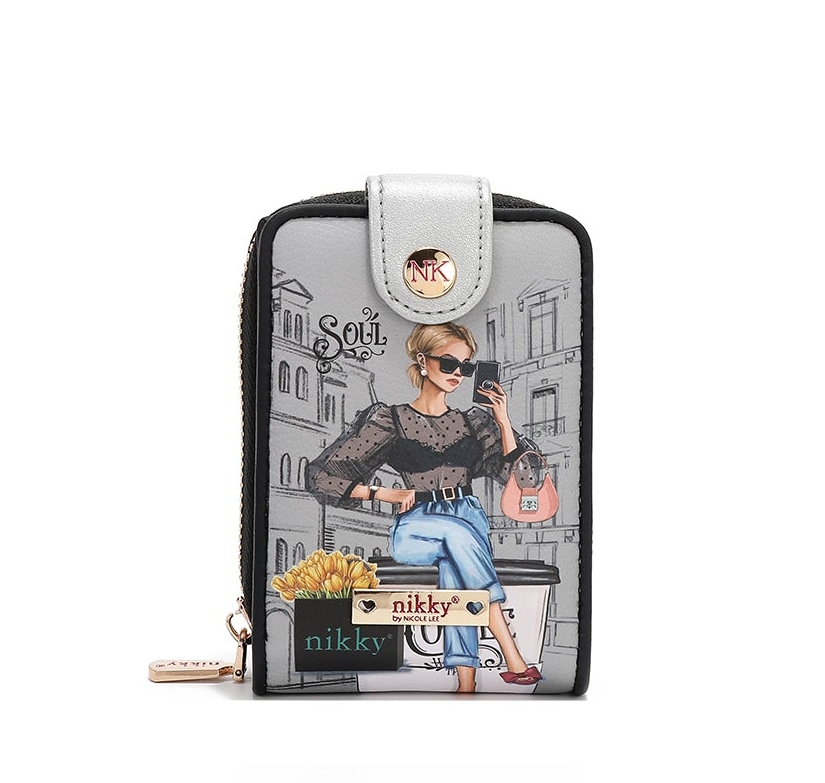 NIKKY by Nicole Lee puzdro na karty Urban Coffee Dream NK24000-UCD