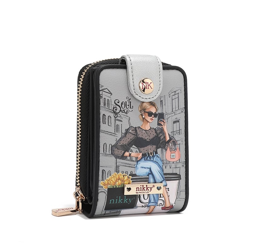 NIKKY by Nicole Lee puzdro na karty Urban Coffee Dream NK24000-UCD