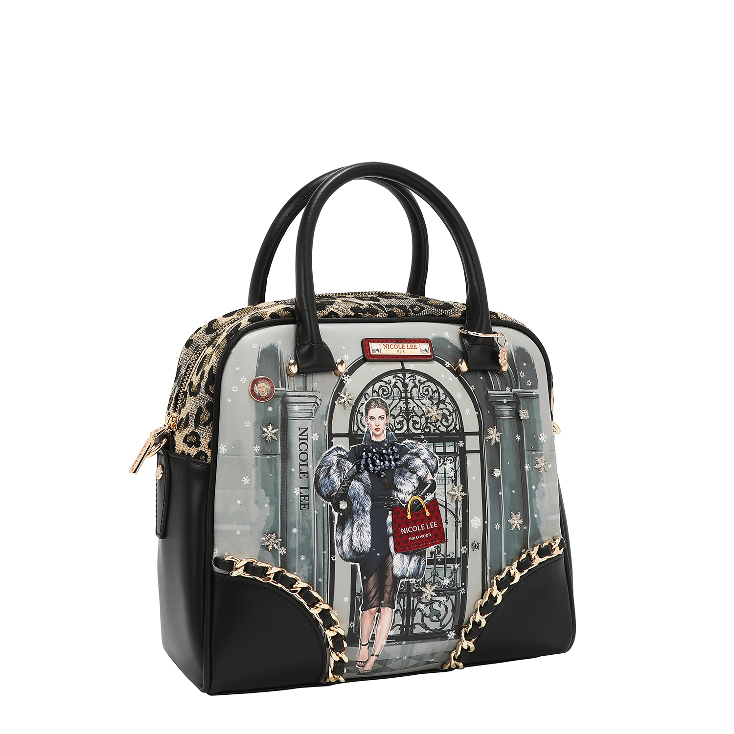 NICOLE LEE kabelka do ruky Moda Snowflake MOD17422