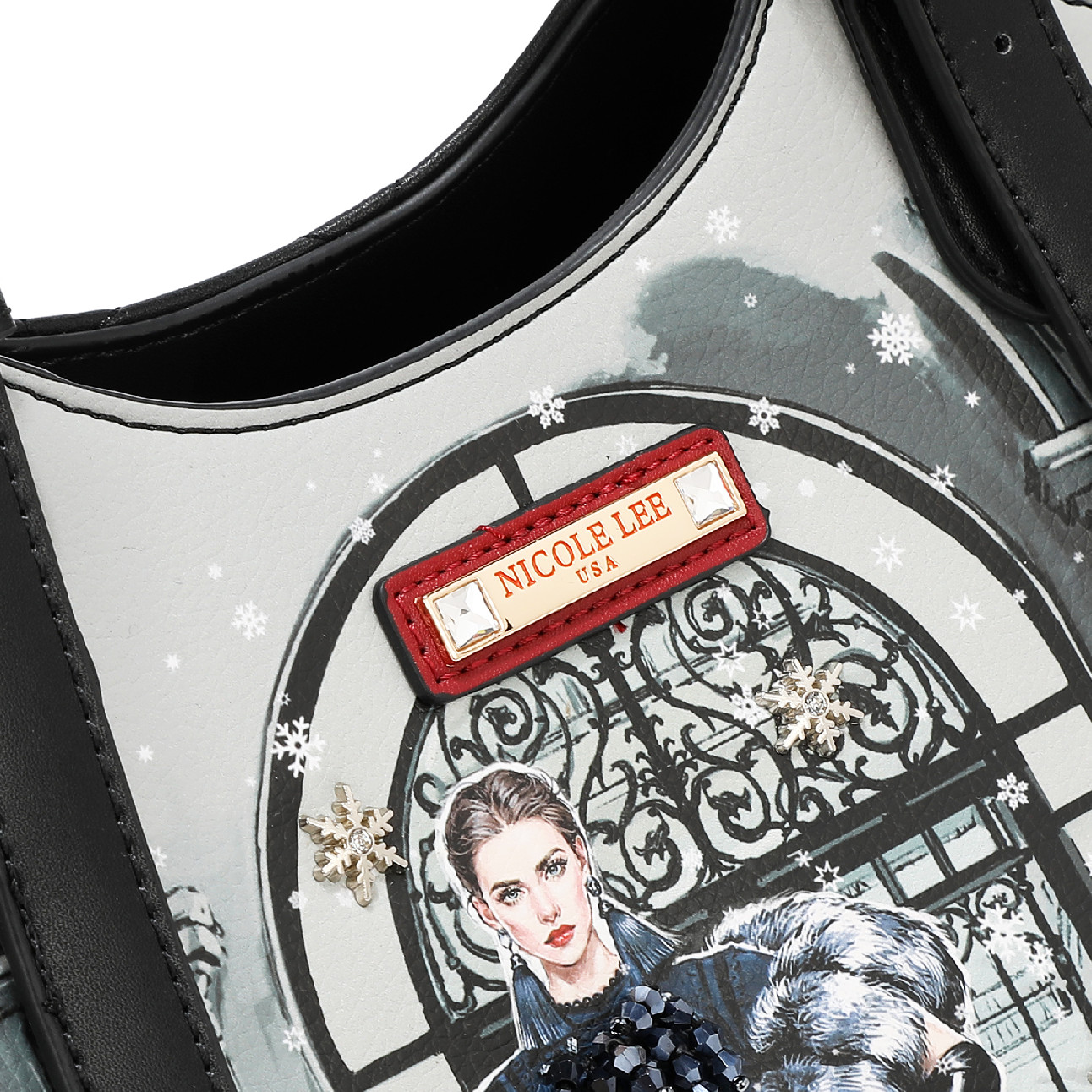 NICOLE LEE kabelka na plece Moda Snowflake MOD17421