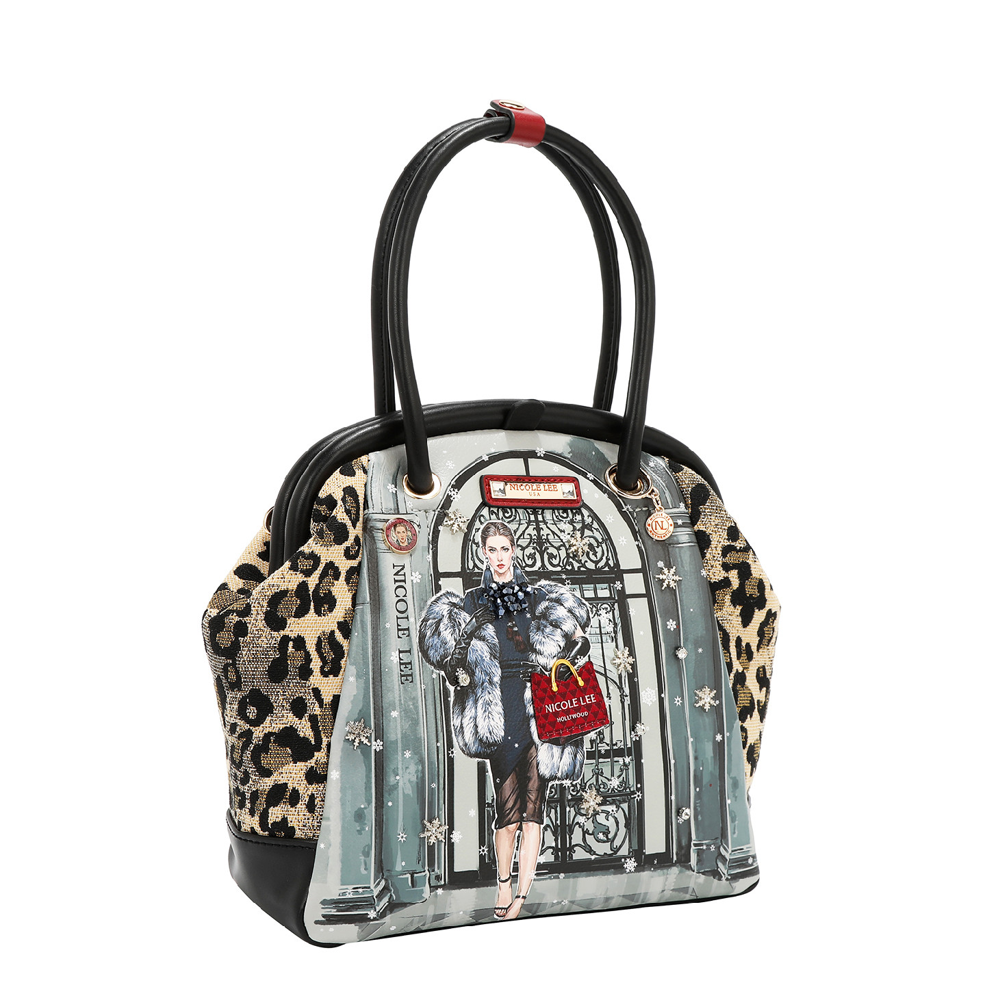 NICOLE LEE menšia kabelka na plece Moda Snowflake MOD17425