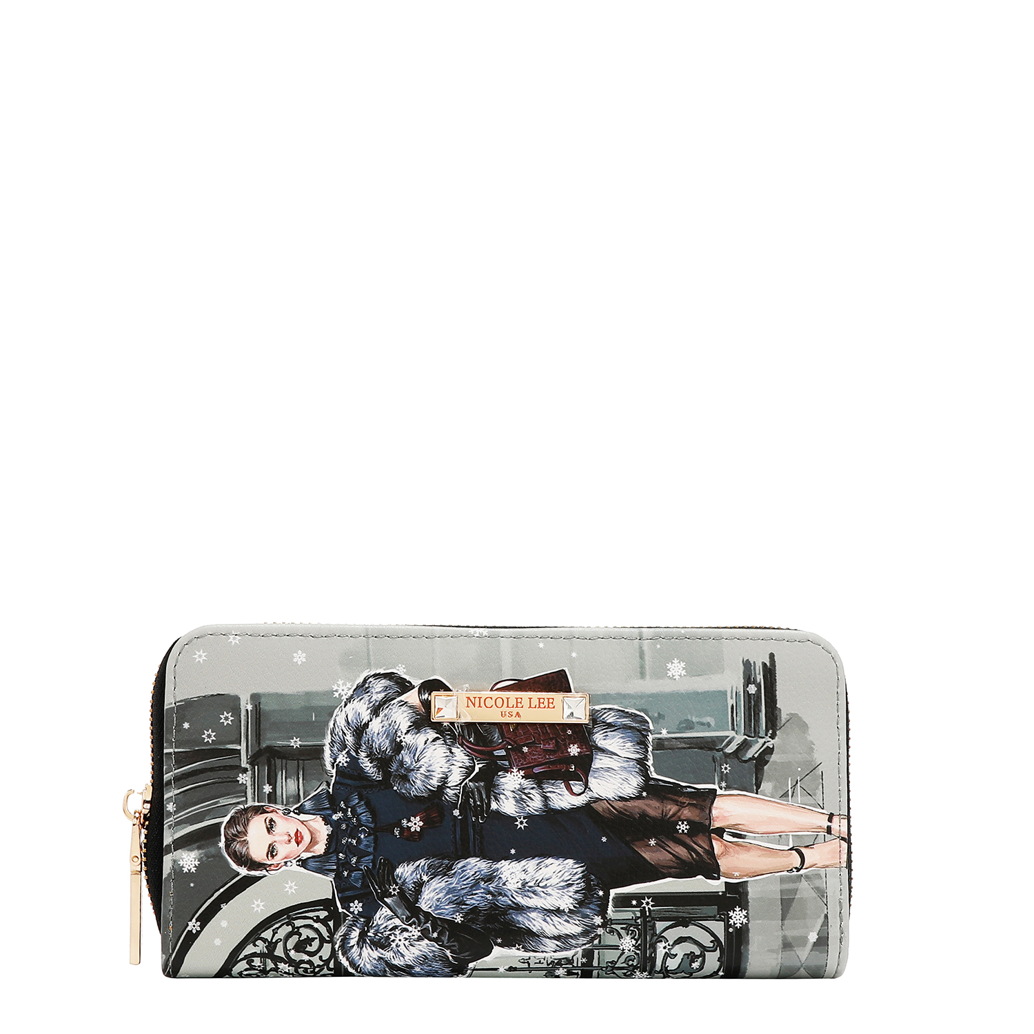 NICOLE LEE set kabeliek a peňaženky Moda Snowflake SET17465