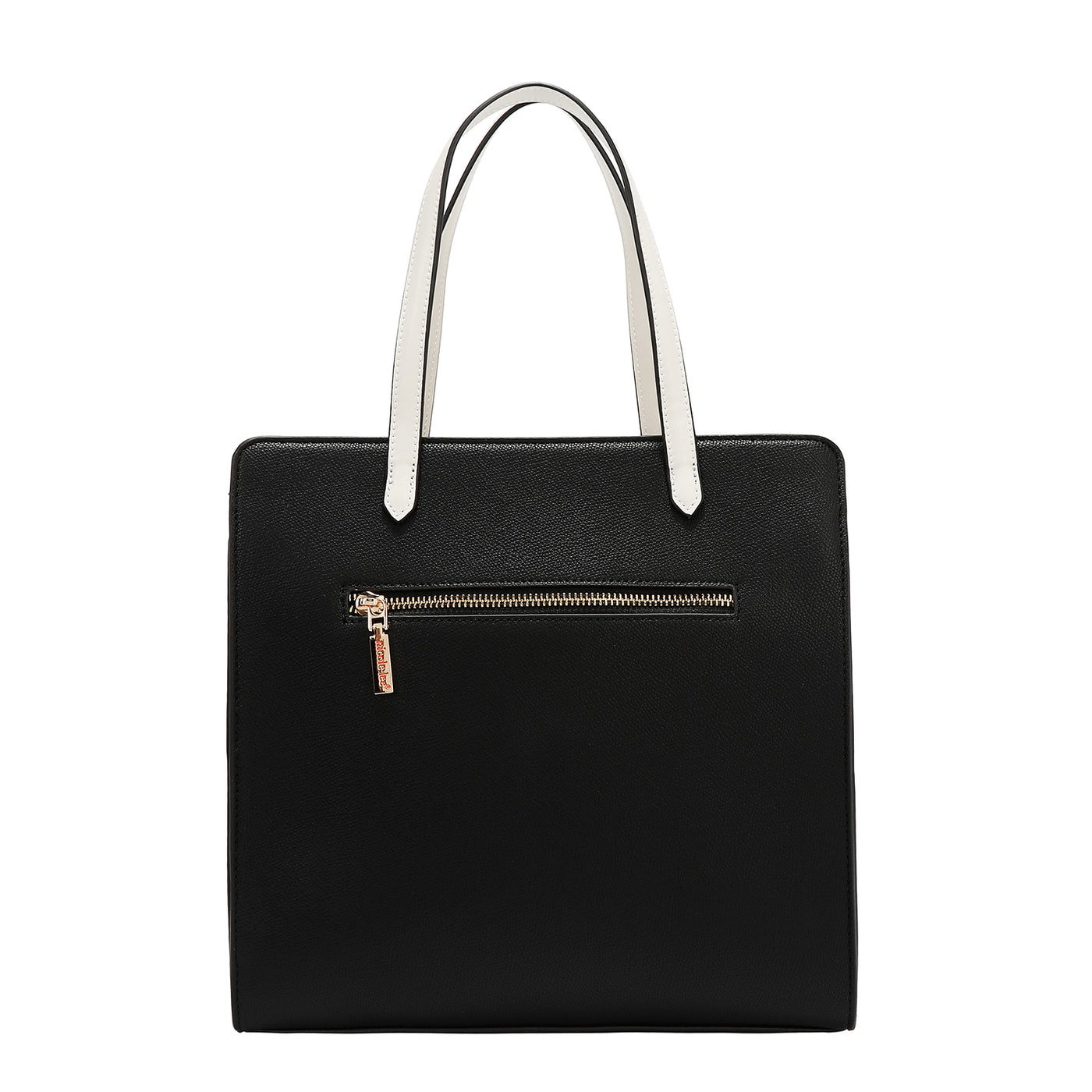 NICOLE LEE čierna kabelka do ruky Colorblock P17488BLACK