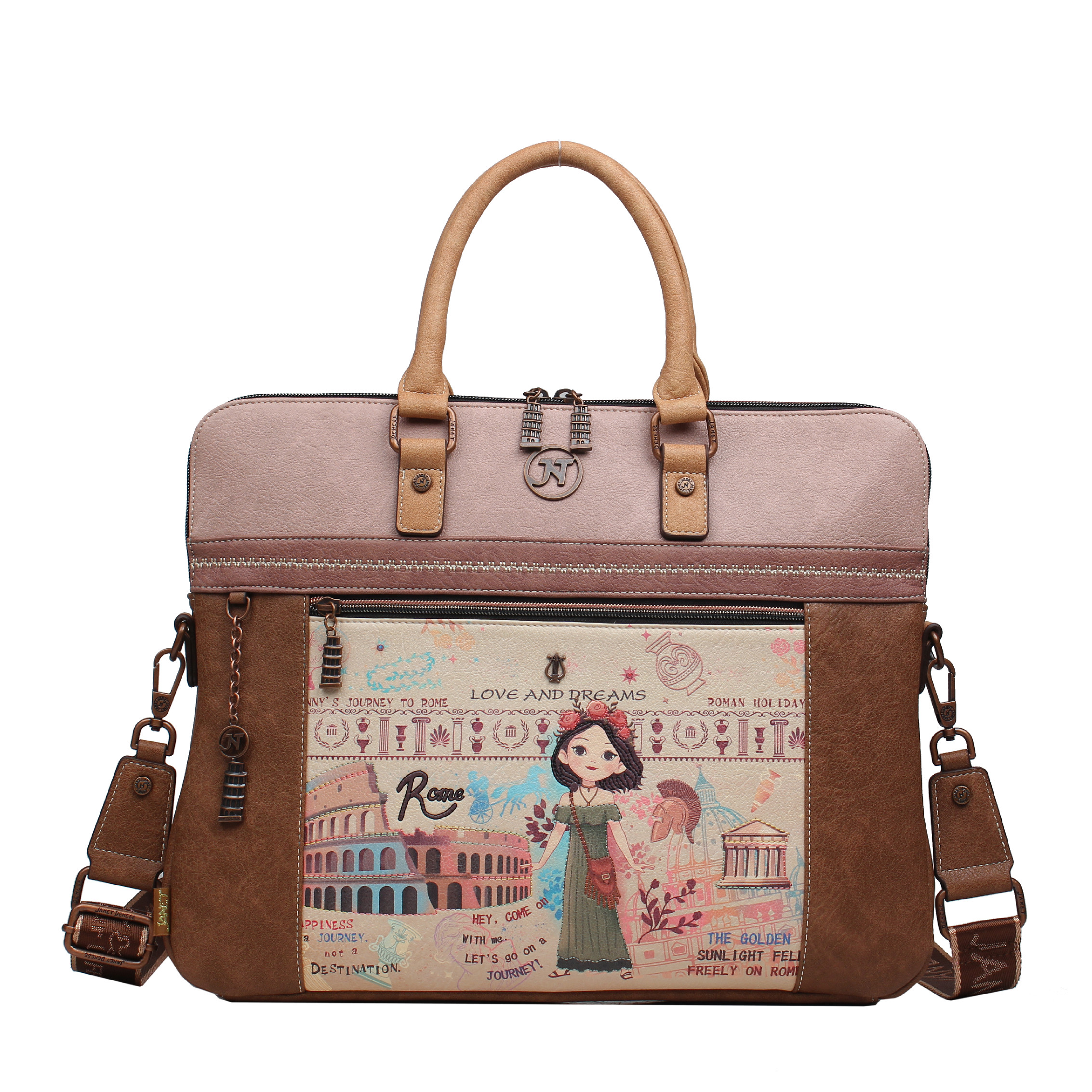 Janet Denese dámska taška na dokumenty Tour Of Rome J-081C