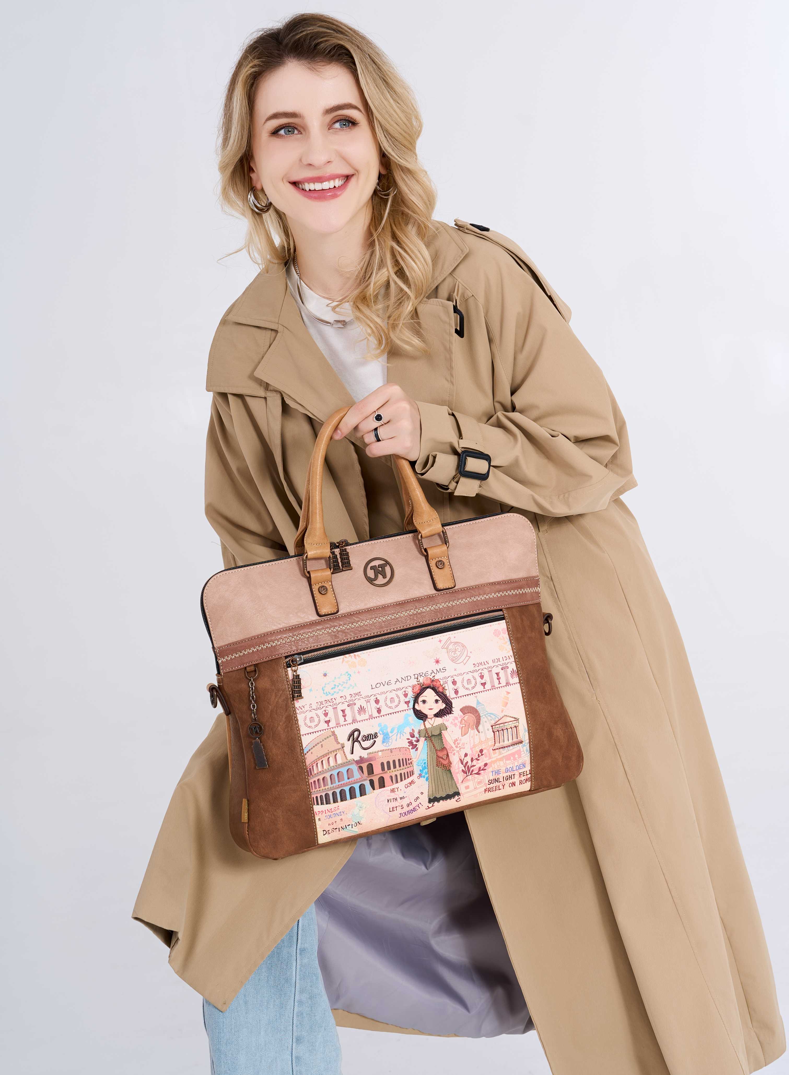 Janet Denese dámska taška na dokumenty Tour Of Rome J-081C