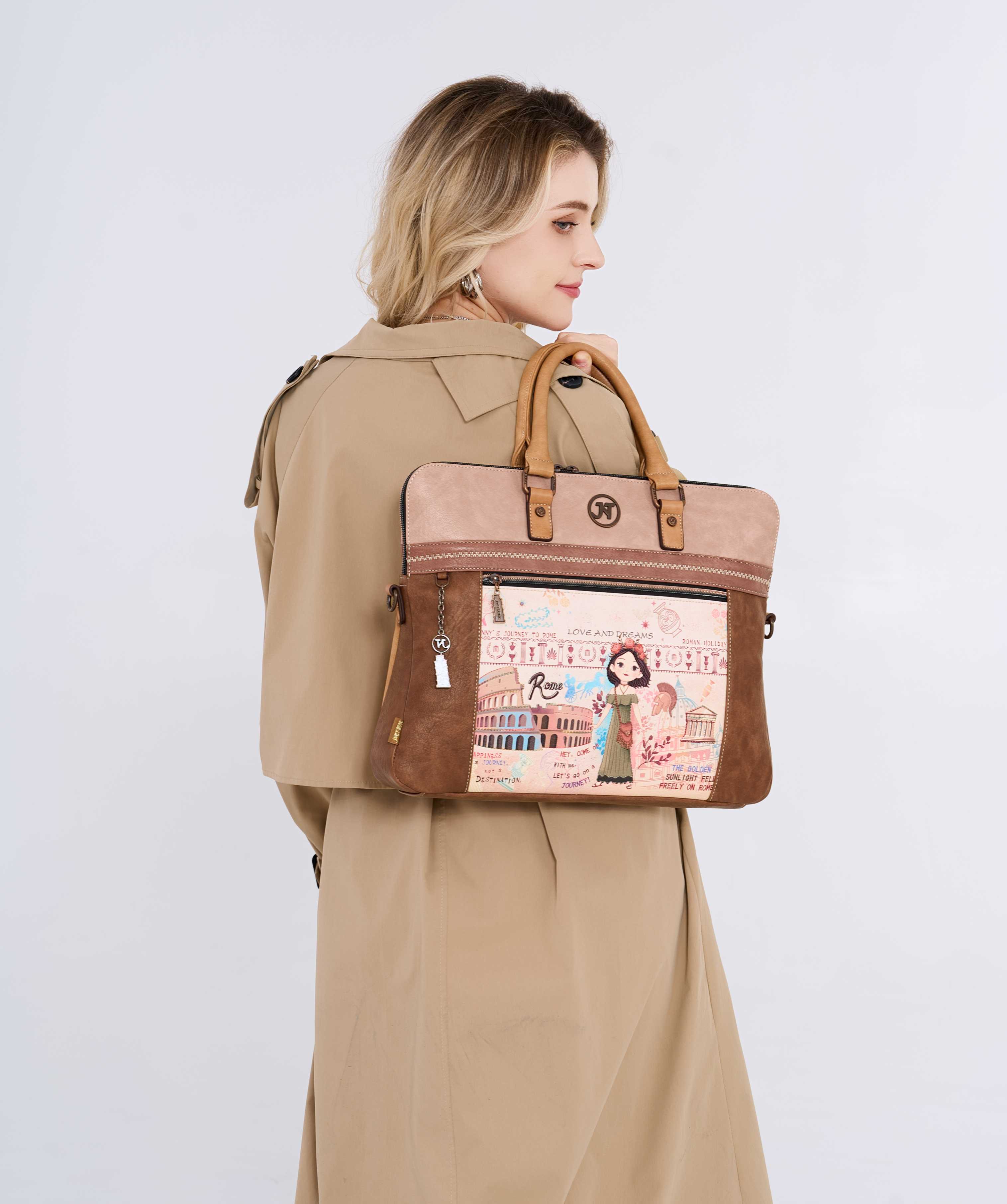 Janet Denese dámska taška na dokumenty Tour Of Rome J-081C