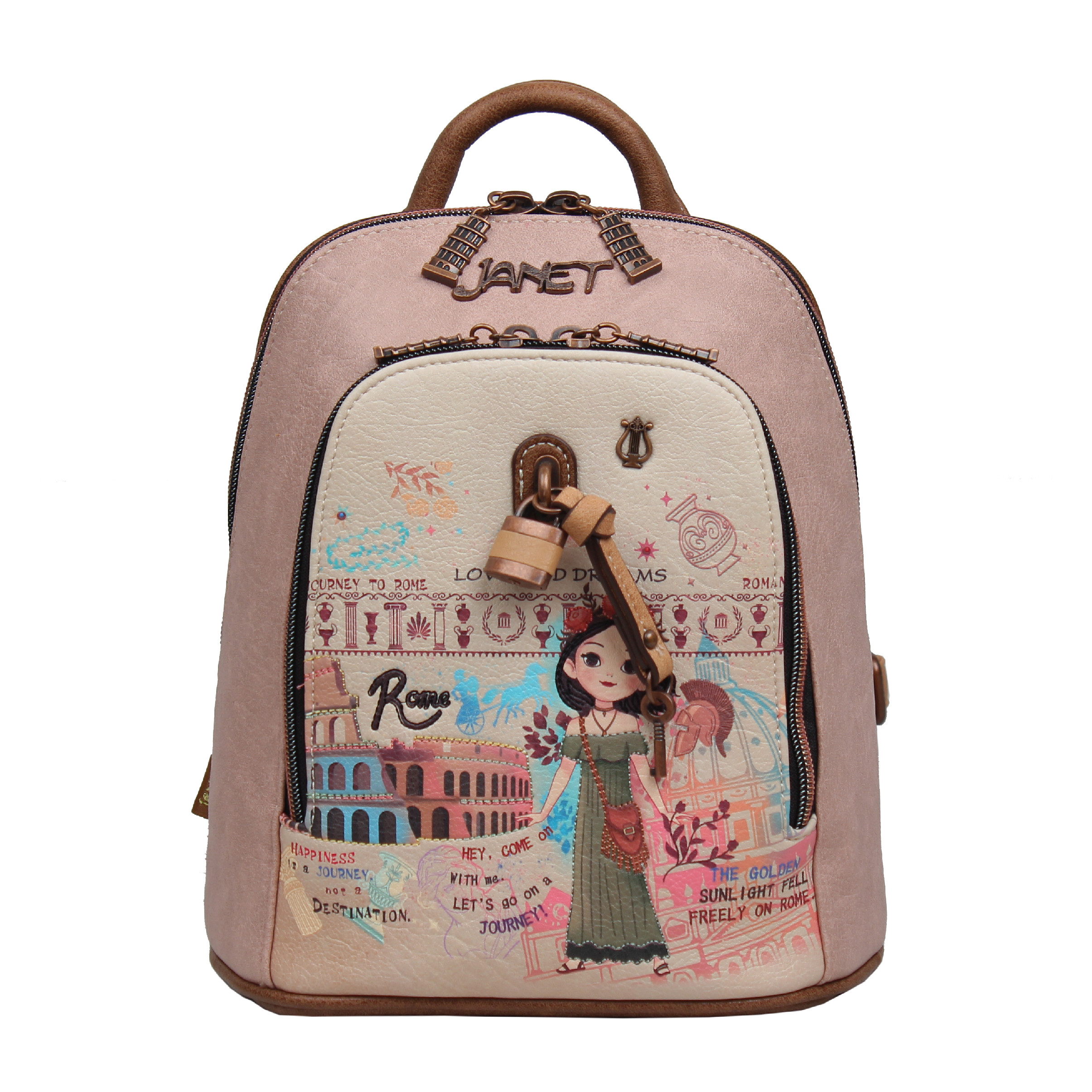 Janet Denese batoh dámsky Tour Of Rome J-110