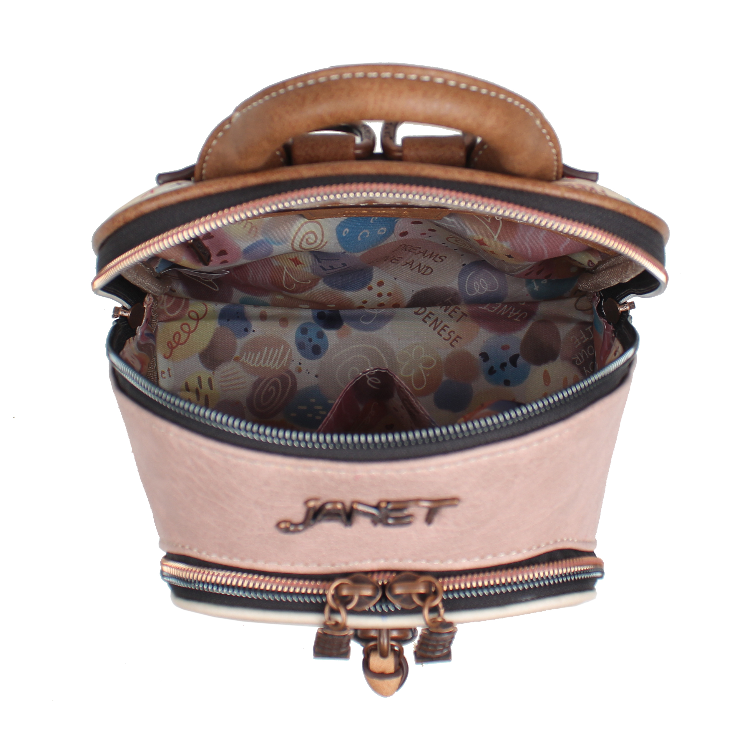 Janet Denese batoh dámsky Tour Of Rome J-110