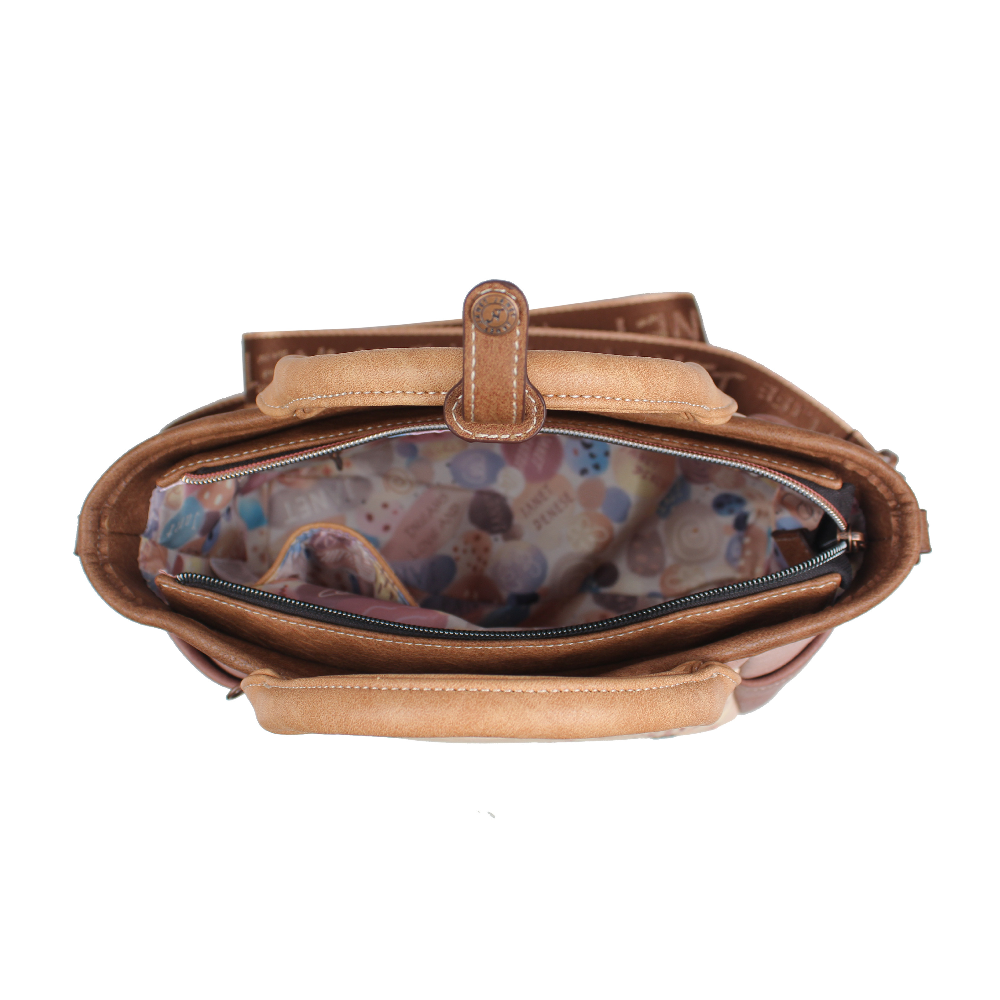  Janet Denese kabelka do ruky s dlhým popruhom Tour Of Rome J-118