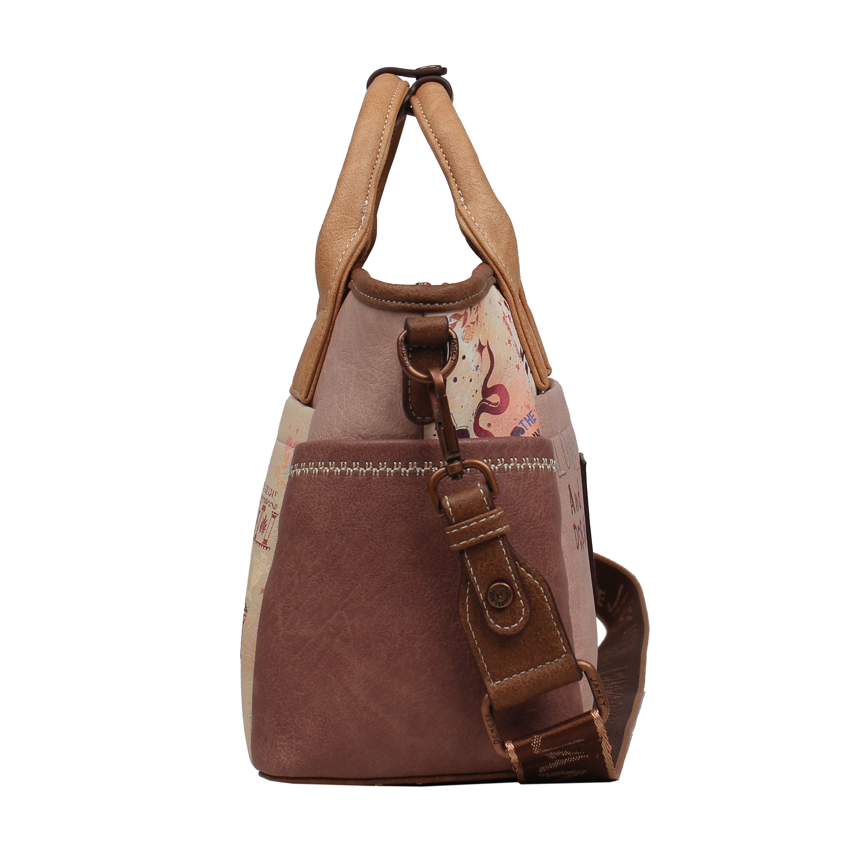  Janet Denese kabelka do ruky s dlhým popruhom Tour Of Rome J-118