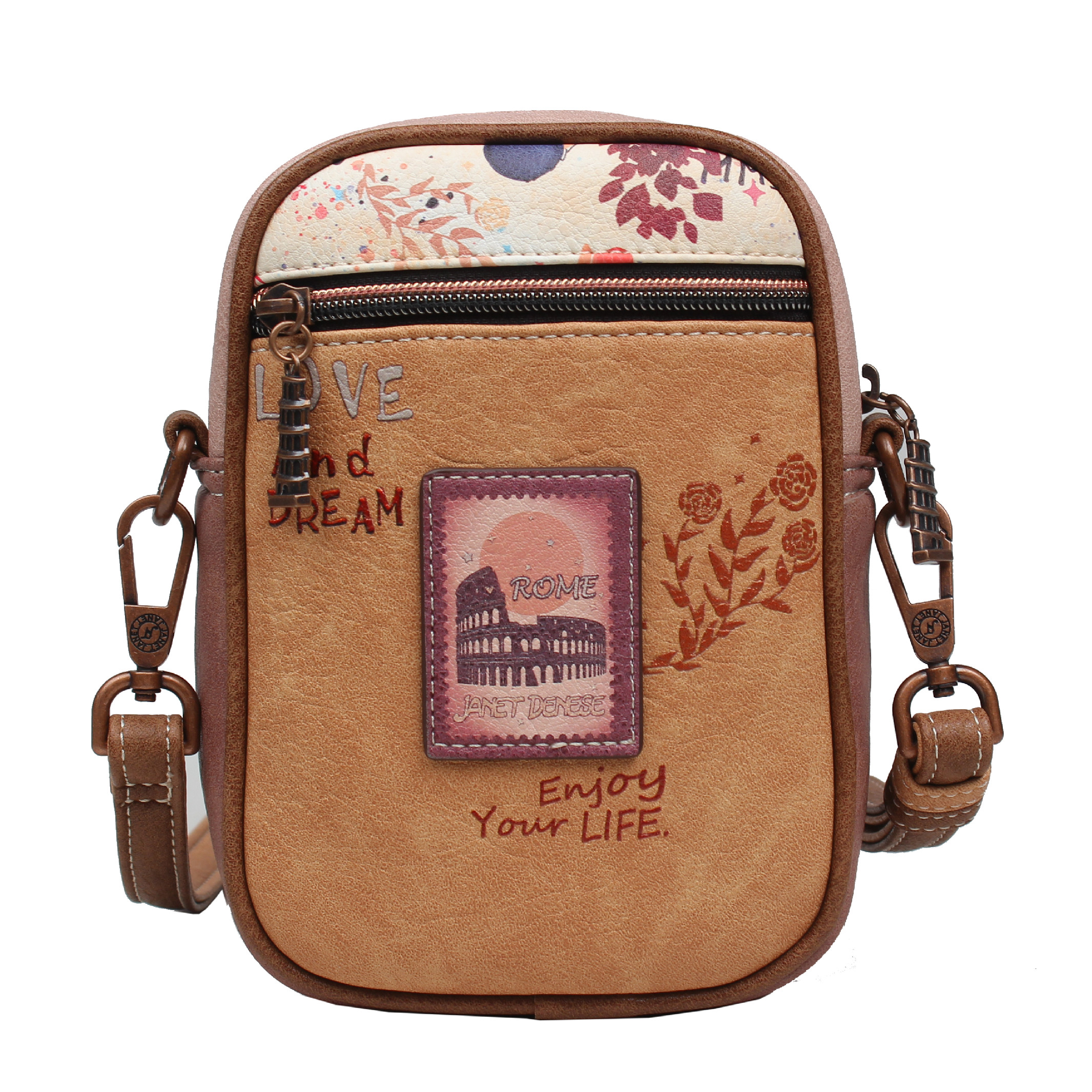 Janet Denese kabelka malá Tour Of Rome J-010C