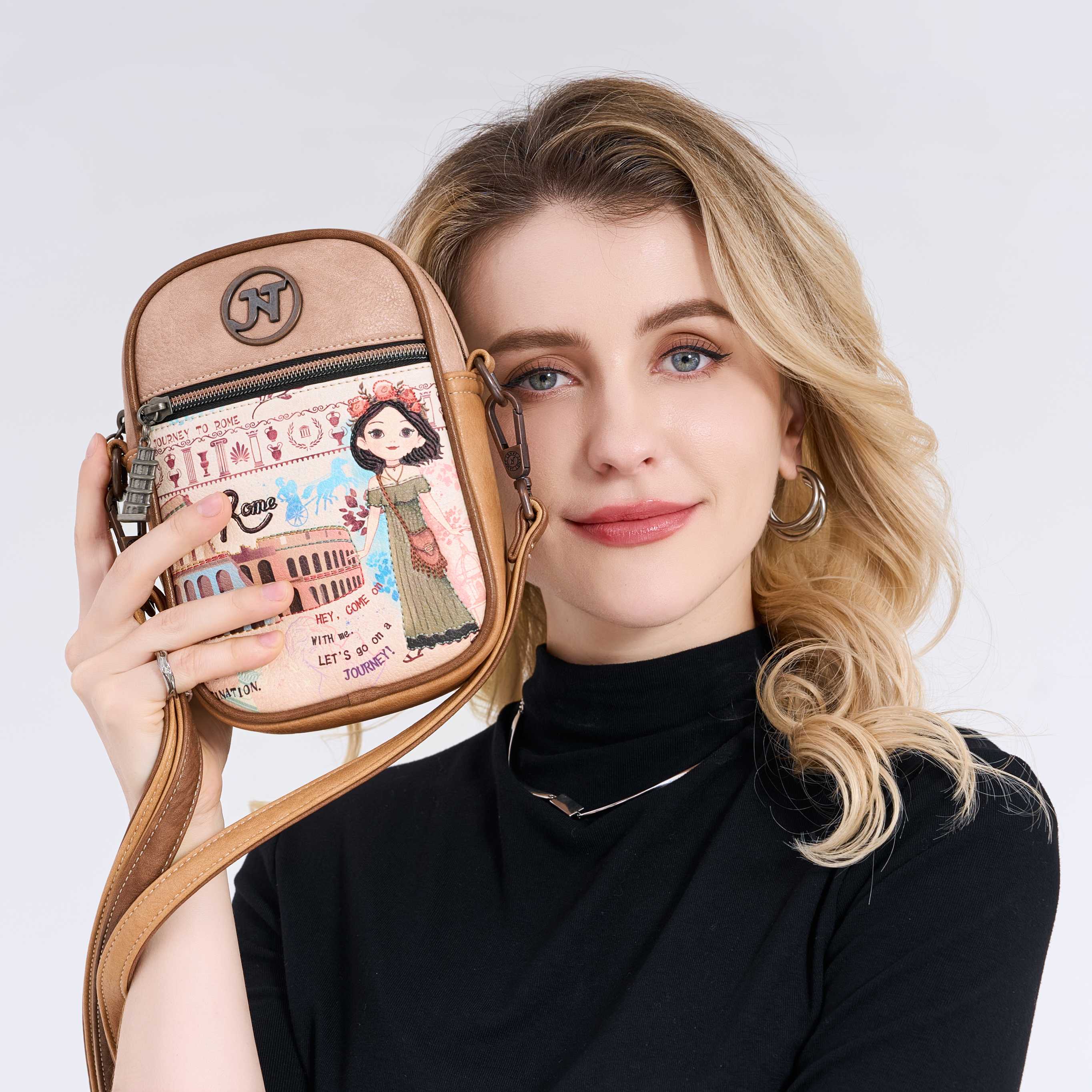 Janet Denese kabelka malá Tour Of Rome J-010C