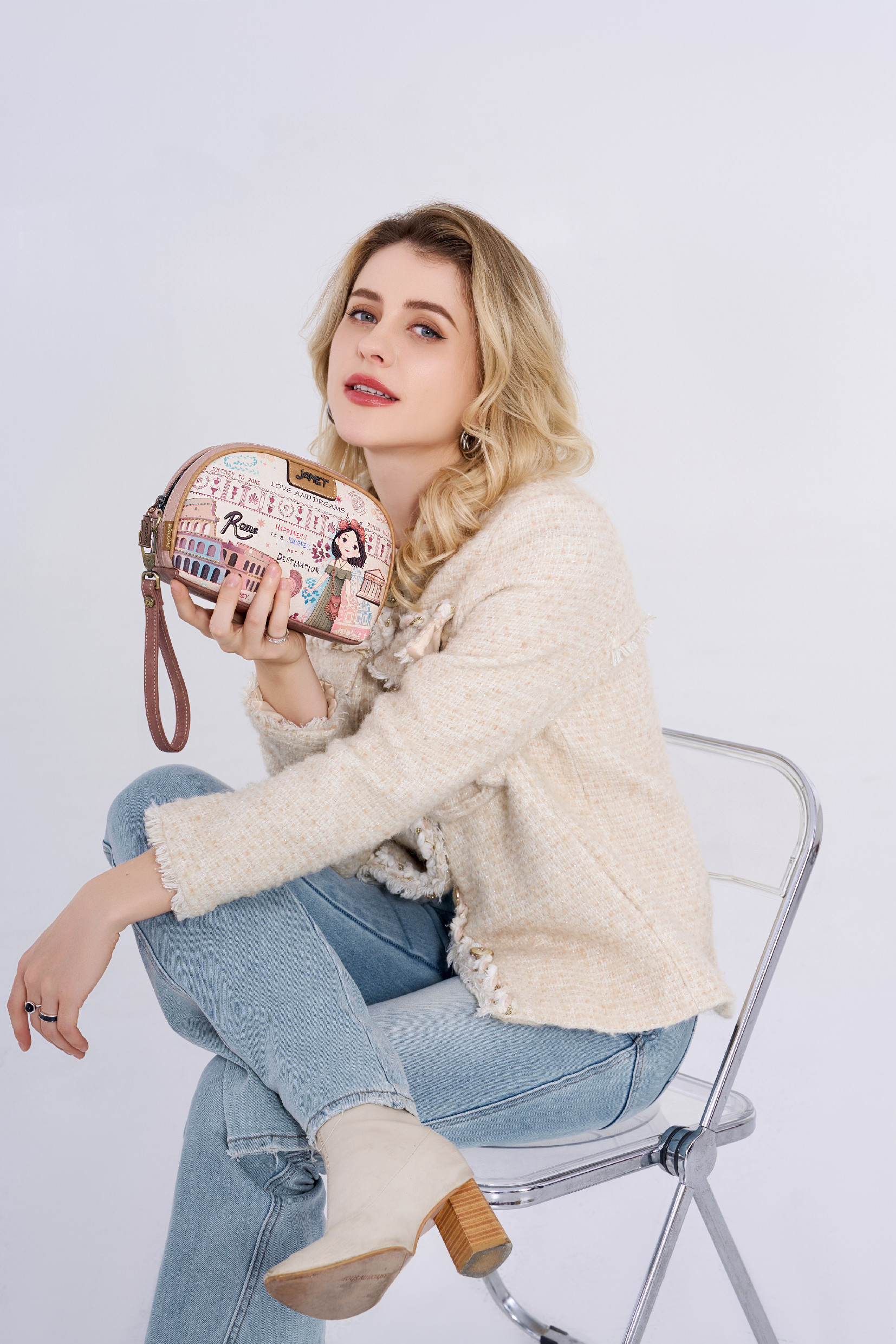 Janet Denese kozmetická taška Tour Of Rome JW-018B