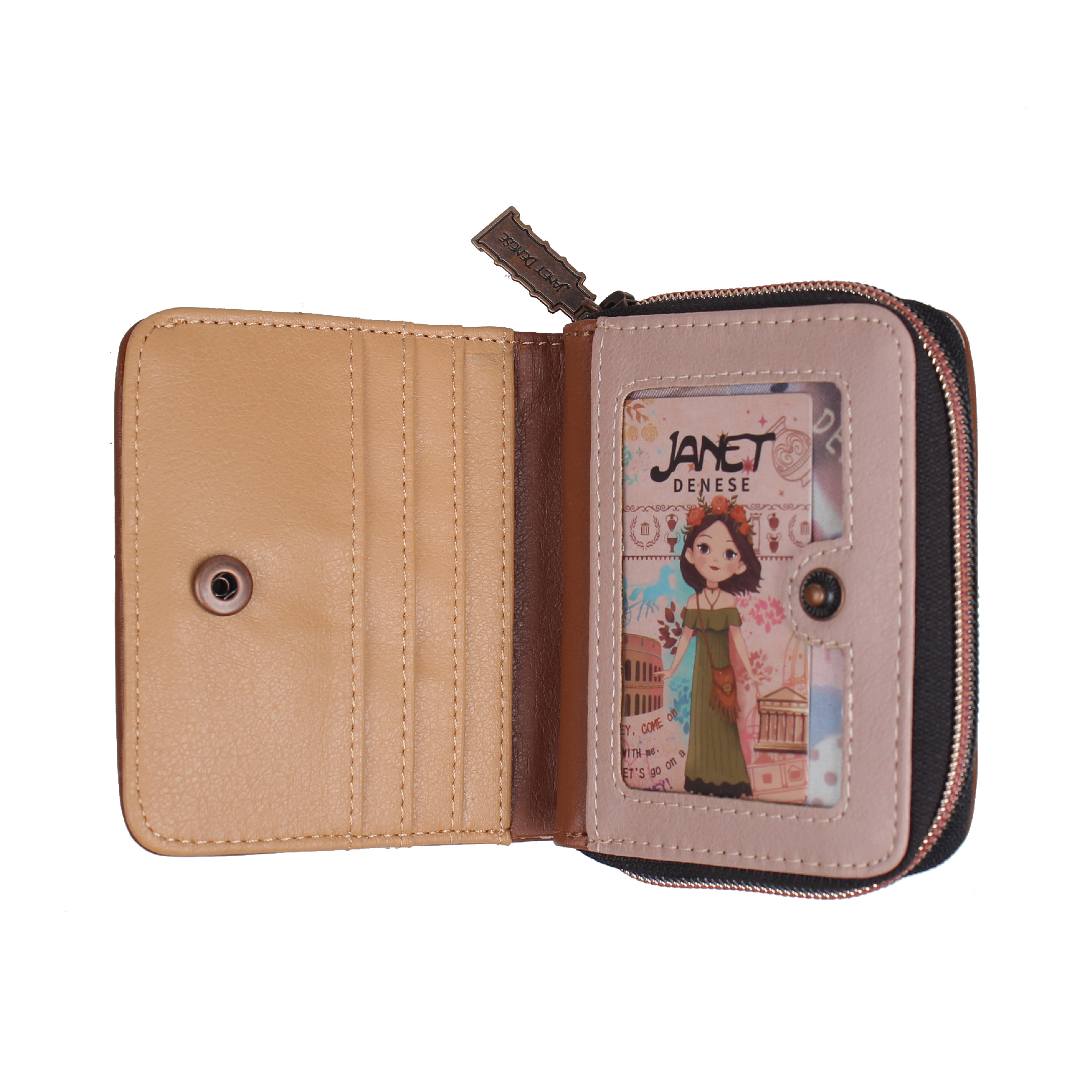 Janet Denese mini peňaženka Tour Of Rome JW-010B