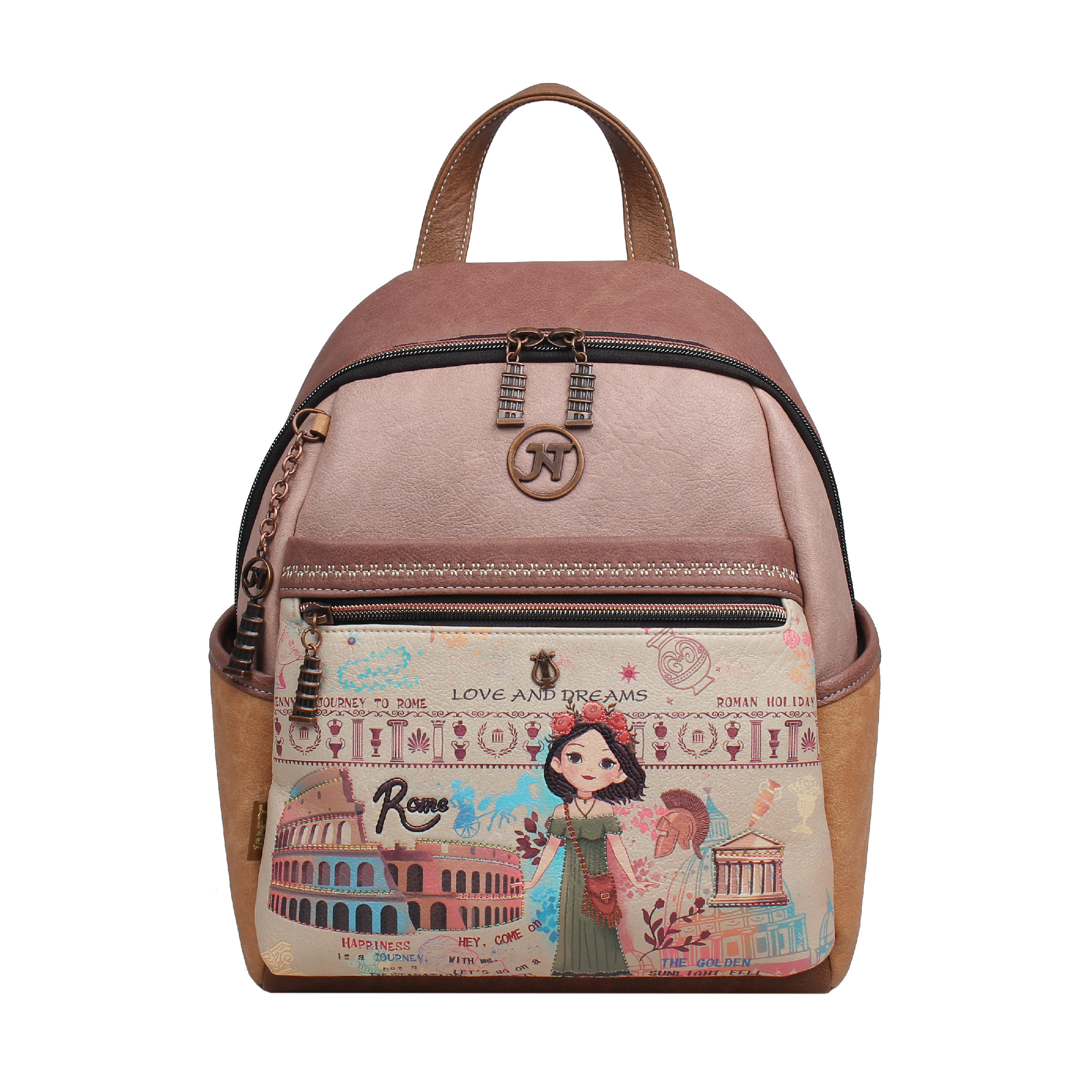 Janet Denese paktický batoh Tour Of Rome J-114