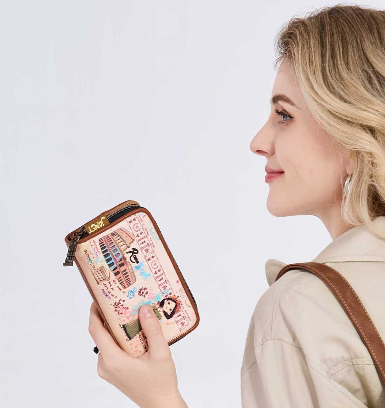 Janet Denese peňaženka malá Tour Of Rome JW-004B