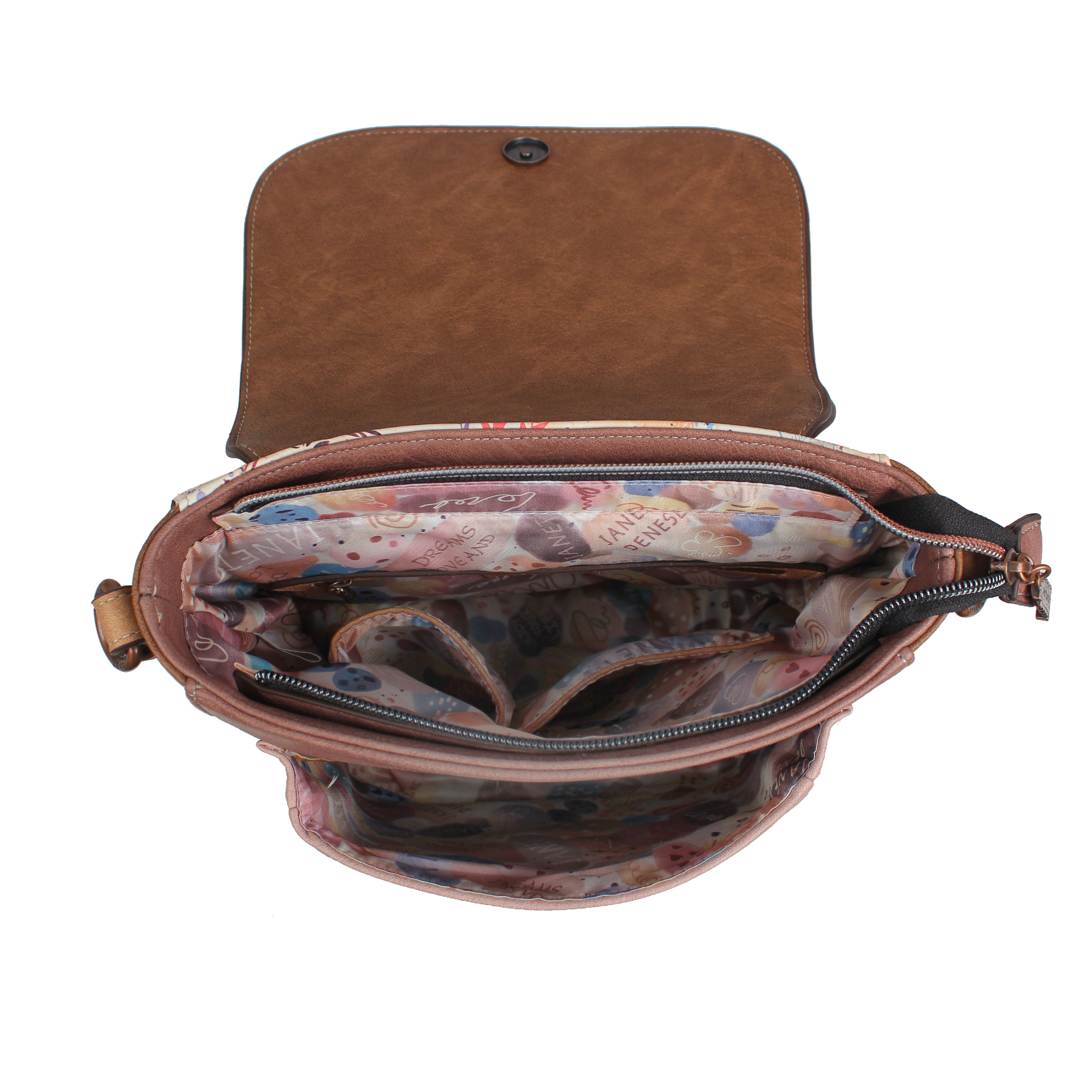 Janet Denese praktická kabelka a batoh v jednom Tour Of Rome J-038