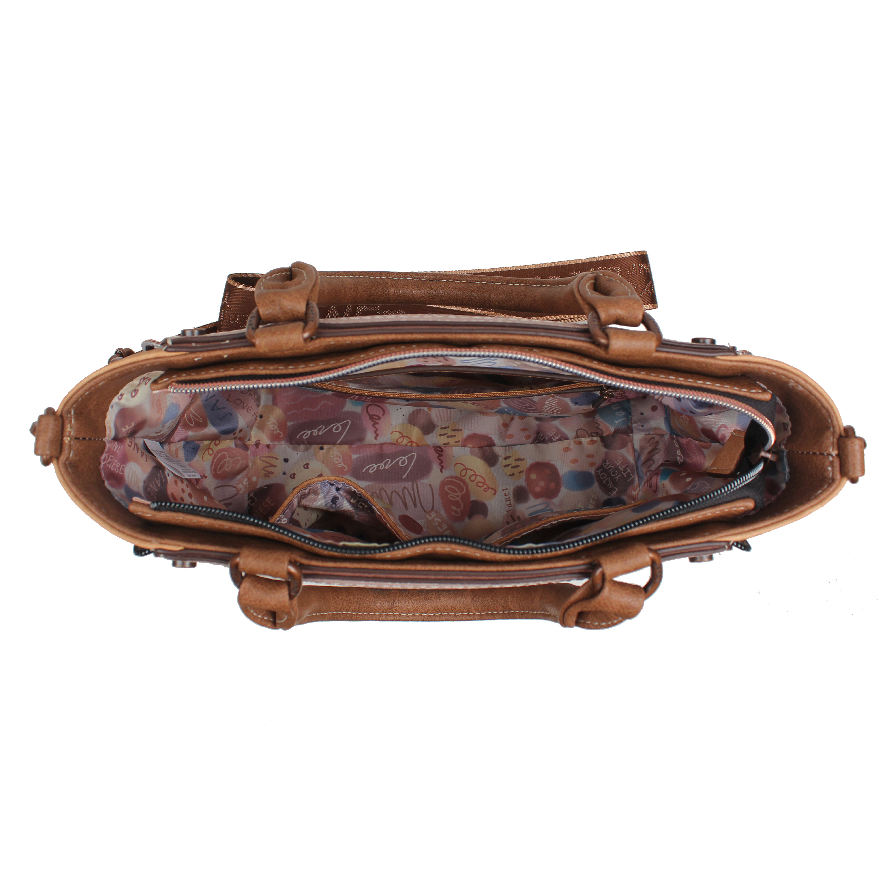 Janet Denese praktická kabelka do ruky dámska Tour Of Rome J-082B