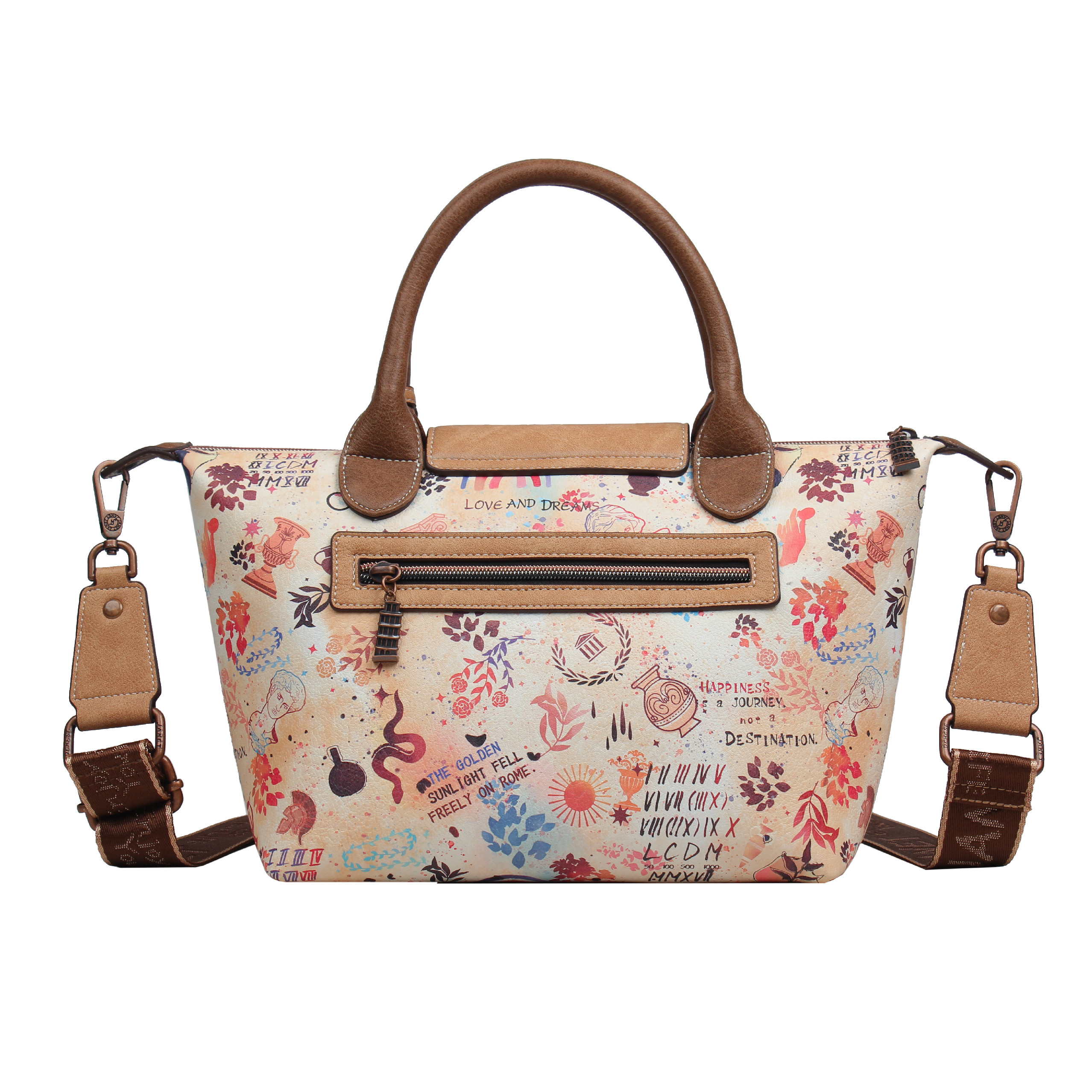  Janet Denese praktická kabelka do ruky Tour Of Rome J-054B