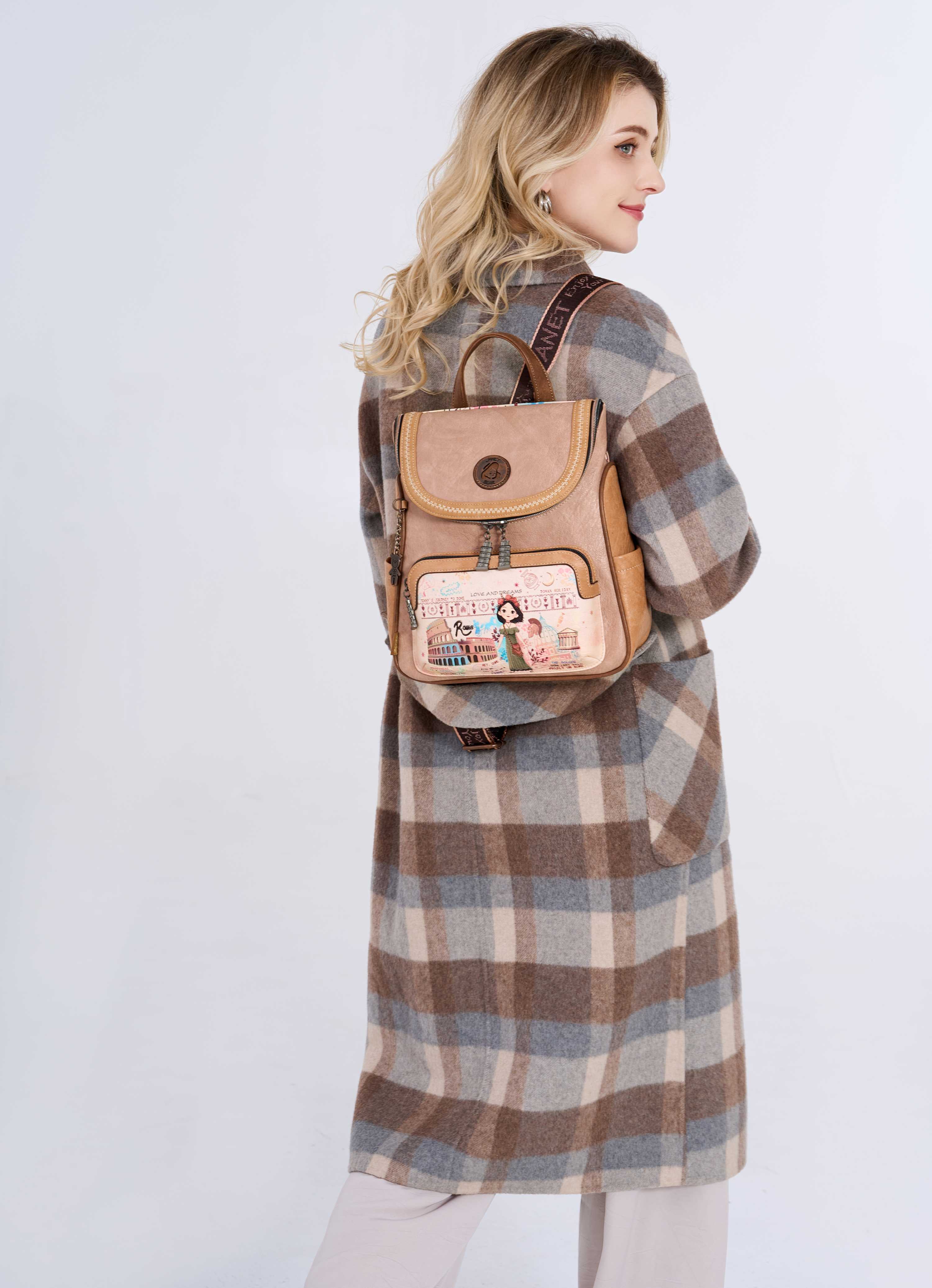 Janet Denese praktický dámsky batoh Tour Of Rome J-058A