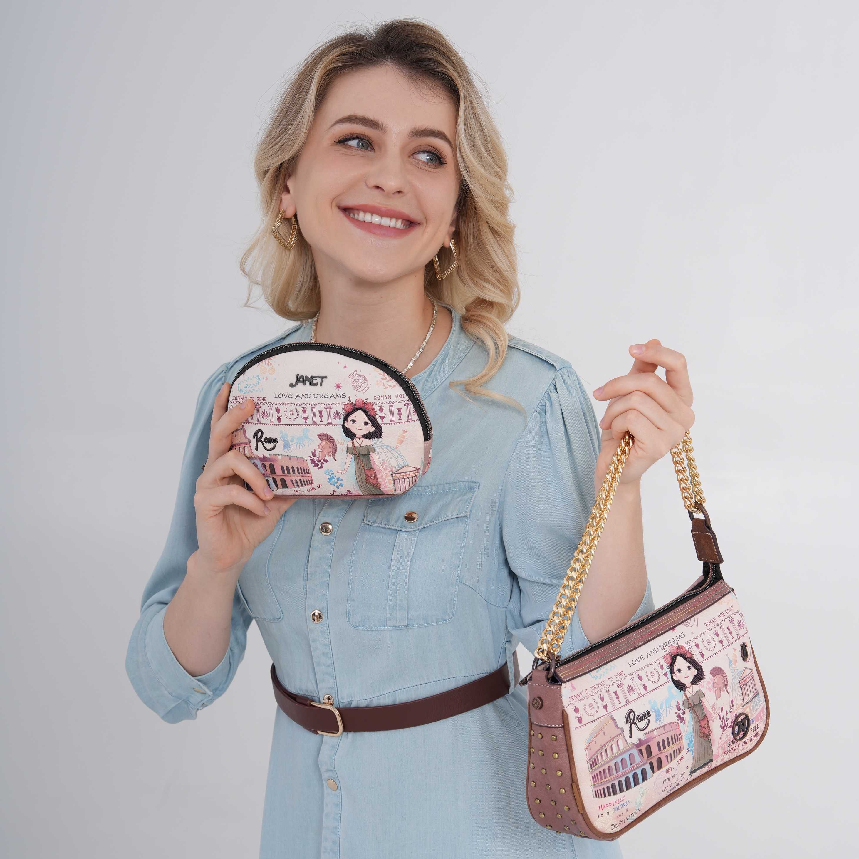 Janet Denese puzdro na kozmetiku Tour Of Rome JW-017A