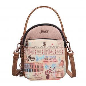 Janet Denese crossbody kabelka štýlová Tour Of Rome J-056A