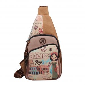 Janet Denese dámsky batoh cez plece Tour Of Rome J-095B