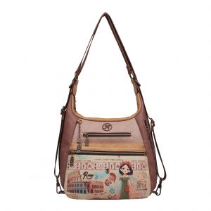 Janet Denese kabelka a batoh v jednom Tour Of Rome J-119A