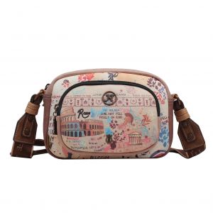 Janet Denese menšia dámska crossbody kabelka Tour Of Rome J-013D