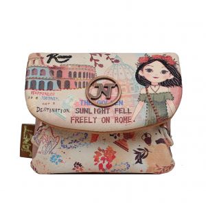 Janet Denese mini peňaženka na mince Tour Of Rome JW-011B